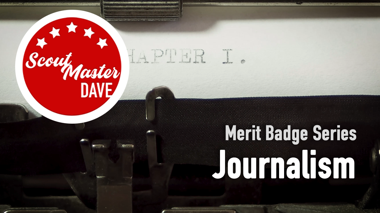Journalism Merit Badge Overview