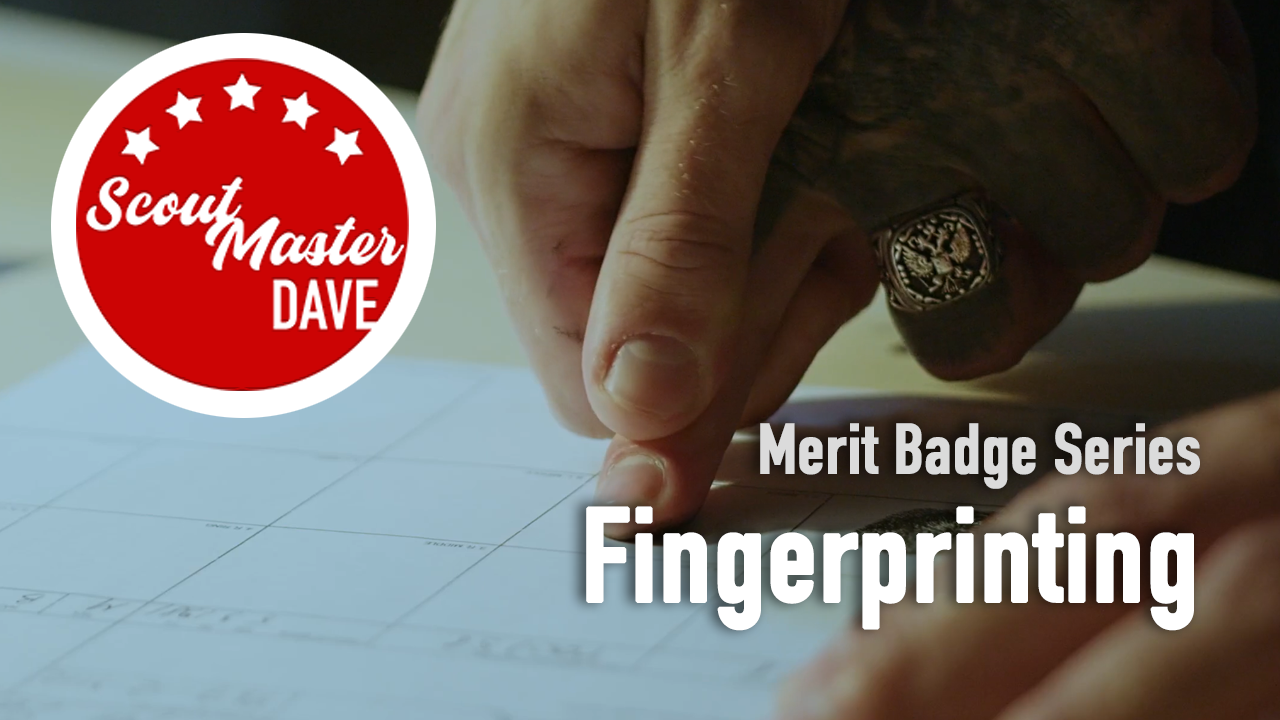 Fingerprinting Merit Badge Overview