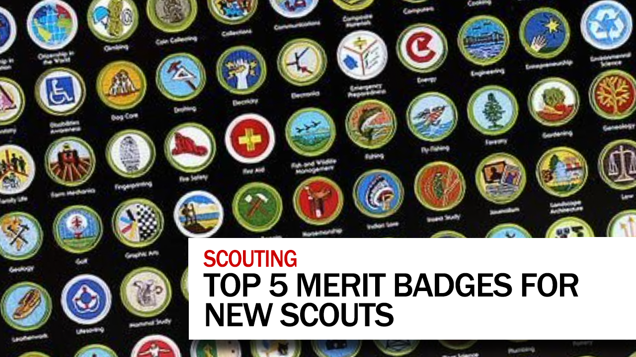 With over 100 merit badges to choose from, how can new scouts (and parents) choose the right badges to start their scouting journey? This ScoutmasterDave video walks you through the best five badges to start with for new scouts.