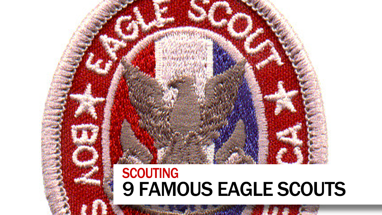 This week's ScoutmasterDave video explores nine famous eagle scouts from military, business and government and entertainment.